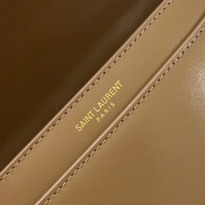 VOLTAIRE 17 CARAMEL BROWN CALFSKIN BAG