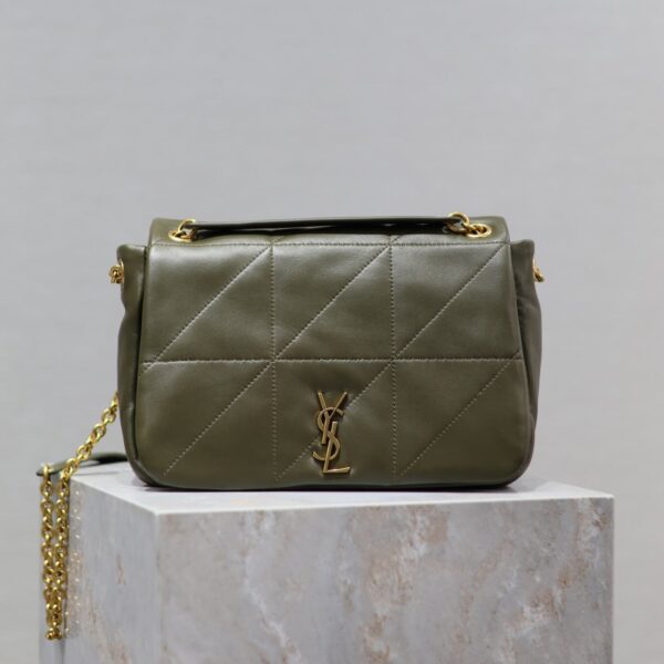 YSL 25S JAMIE 25 IN LIGHT MUSK LAMBSKIN GOLD HARDWARE