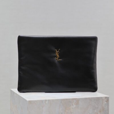 img_c8ebba50_20240327_i1711532874_370_5_jpg CALYPSO LARGE POUCH 30 IN BLACK SMOOTH LAMBSKIN