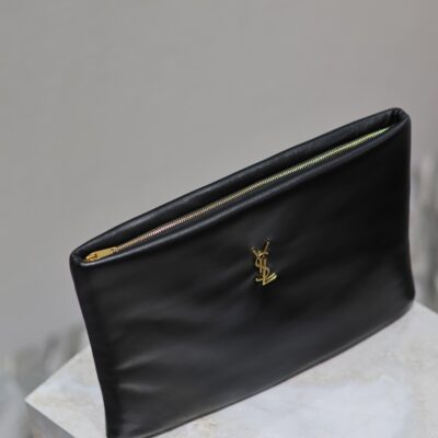 img_c8ebba50_20240327_i1711532874_4649_8_jpg CALYPSO LARGE POUCH 30 IN BLACK SMOOTH LAMBSKIN