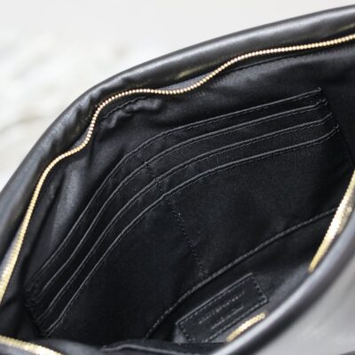 img_c8ebba50_20240327_i1711532874_4783_2_jpg CALYPSO LARGE POUCH 30 IN BLACK SMOOTH LAMBSKIN