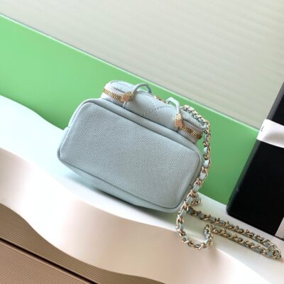 img_ecb71349_20250826_i1756172939828_5136_0_3_jpg CHANEL 25S MINI BUCKET BAG 12 IN LIGHT BLUE CALFSKIN GOLD HARDWARE