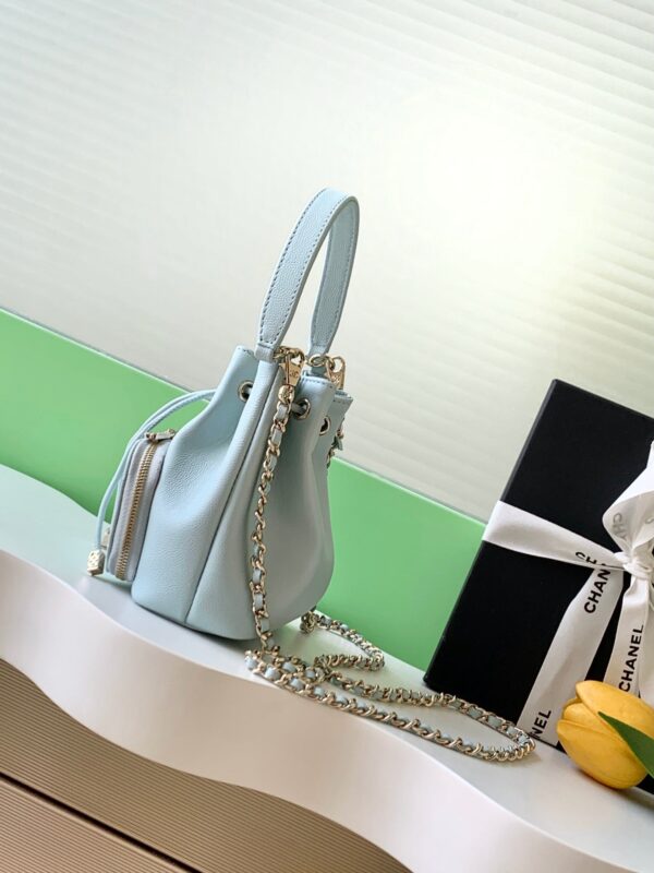 img_ecb71349_20250826_i1756172939829_5343_0_1_jpg CHANEL 25S MINI BUCKET BAG 12 IN LIGHT BLUE CALFSKIN GOLD HARDWARE