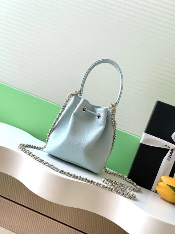 img_ecb71349_20250826_i1756172941581_392_0_2_jpg CHANEL 25S MINI BUCKET BAG 12 IN LIGHT BLUE CALFSKIN GOLD HARDWARE