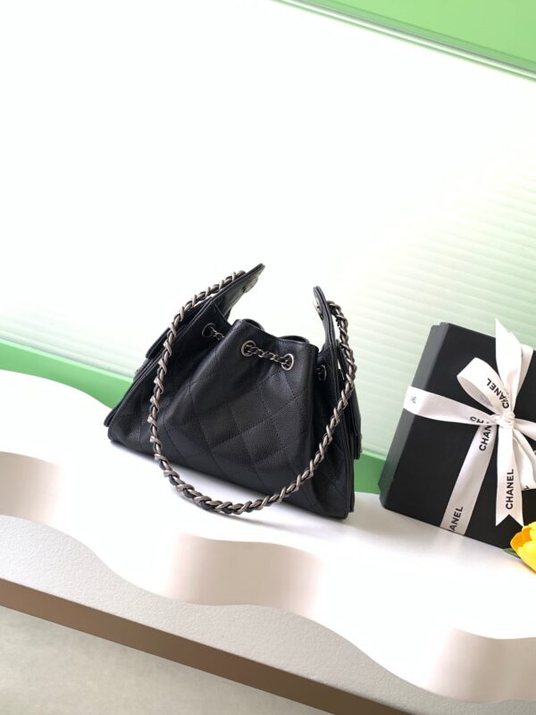 img_ecb71349_20251204_i1764828147640_9382_0_2_jpg CHANEL 25S HOBO BAG 22 IN BLACK CAVIAR LEATHER STYLE 1