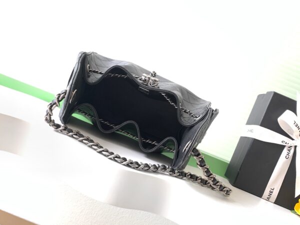 img_ecb71349_20251204_i1764828185333_1159_0_7_jpg CHANEL 26S HOBO BAG 30 IN BLACK CAVIAR CALFSKIN DARK SILVER HARDWARE