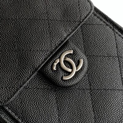 img_ecb71349_20251204_i1764828186092_7036_0_5_jpg CHANEL 26S HOBO BAG 30 IN BLACK CAVIAR CALFSKIN DARK SILVER HARDWARE