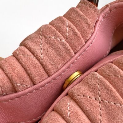 img_ecb71349_20251210_i1765342710404_1272_0_6_jpg CHANEL 26S HAND BAG 12 IN PINK SUEDE GOLD HARDWARE