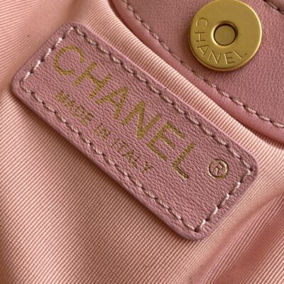 img_ecb71349_20251210_i1765342710483_3138_0_8_jpg CHANEL 26S HAND BAG 12 IN PINK SUEDE GOLD HARDWARE