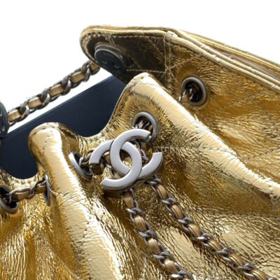 img_ecb71349_20260703_i1783055864992_4665_0_4_jpg CHANEL 26S HOBO BAG 22 IN GOLD METALLIC CRINKLED CALFSKIN SILVER HARDWARE