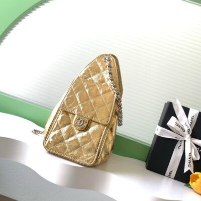 img_ecb71349_20260703_i1783055916827_9779_0_1_jpg CHANEL 26S HOBO BAG 30 IN GOLD METALLIC CRINKLED CALFSKIN SILVER HARDWARE