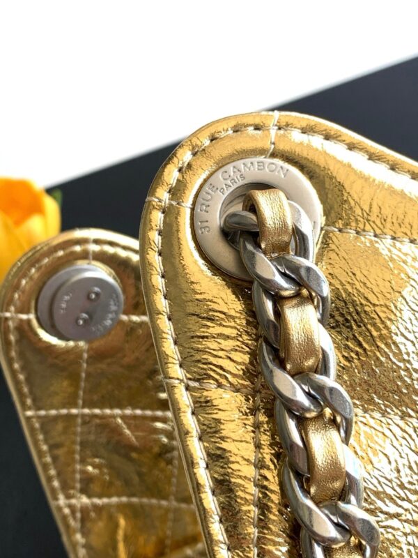 img_ecb71349_20260703_i1783055917801_2301_0_5_jpg CHANEL 26S HOBO BAG 30 IN GOLD METALLIC CRINKLED CALFSKIN SILVER HARDWARE