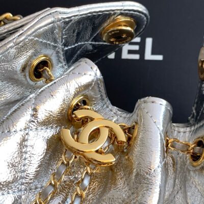 img_ecb71349_20260703_i1783055957069_9026_0_4_jpg CHANEL 26S HOBO BAG 22 IN SILVER METALLIC CRINKLED CALFSKIN GOLD HARDWARE