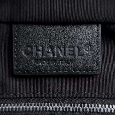 img_ecb71349_20260706_i1783315367175_3897_0_8_jpg CHANEL 26S LARGE ZIP POUCH BAG 29 IN DARK BEIGE SUEDE AND CALFSKIN SILVER HARDWARE