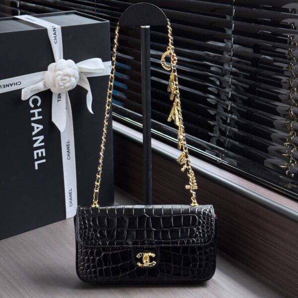 img_ecb71349_20260718_i1784332542100_8158_0_0_jpg CHANEL 26S WALLET ON CHAIN 22 IN BLACK CROCODILE-EMBOSSED CALFSKIN GOLD HARDWARE