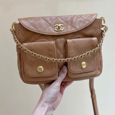 img_f3c7fd90_20240304_i1709524017_9315_4_jpg CHANEL 25S HOBO RETRO BAG 24 IN WARM TAUPE CALFSKIN