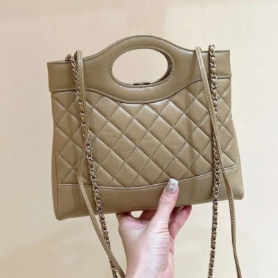img_f3c7fd90_20240515_i1715732629_8069_0_jpg CHANEL 25S MINI SHOPPING BAG 23 IN WARM TAUPE CALFSKIN