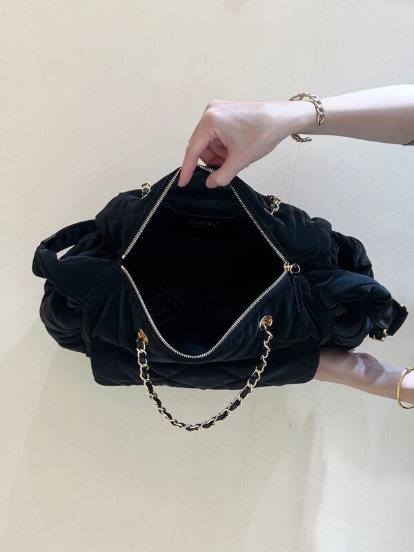 img_f3c7fd90_20241109_i1731130375_875_6_jpg CHANEL HOBO 44 IN COCONEIGE BLACK NYLON VELVET GOLD HARDWARE