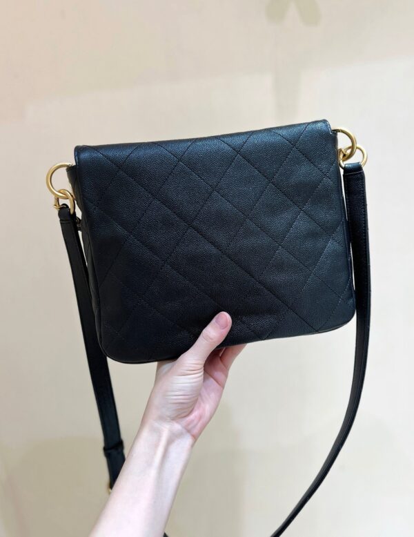 img_f3c7fd90_20250303_i1740998436984_1254_0_2_jpg CHANEL 25S HOBO BAG 24 IN BLACK HAAS SOFT COWHIDE FABRIC