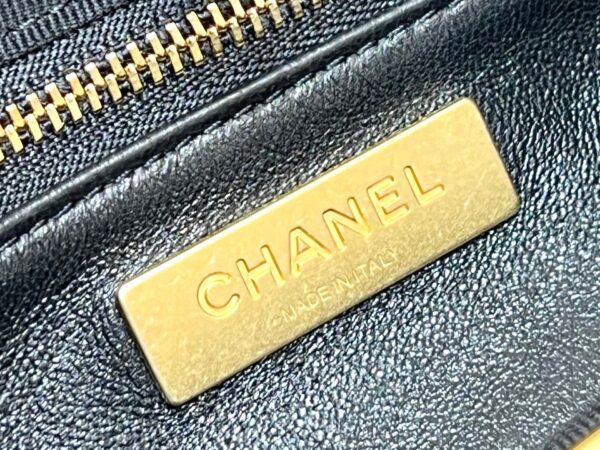 img_f3c7fd90_20250312_i1741762797673_2674_0_6_jpg CHANEL 25S MINI SHOPPING BAG 23 IN BLACK LAMBSKIN AND SUEDE