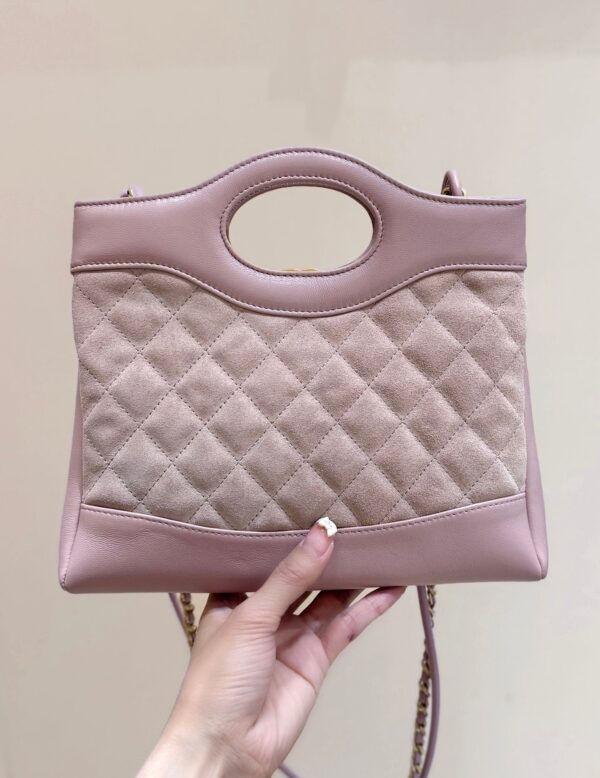 img_f3c7fd90_20250408_i1744104109066_3816_0_5_jpg CHANEL 25S MINI SHOPPING BAG 23 IN LIGHT PINK LAMBSKIN AND SUEDE