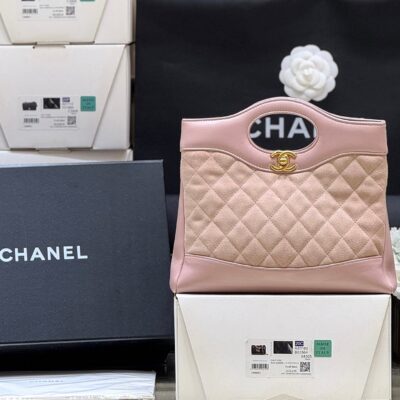 img_f3c7fd90_20250408_i1744104109132_8534_0_0_jpg CHANEL 25S MINI SHOPPING BAG 23 IN LIGHT PINK LAMBSKIN AND SUEDE