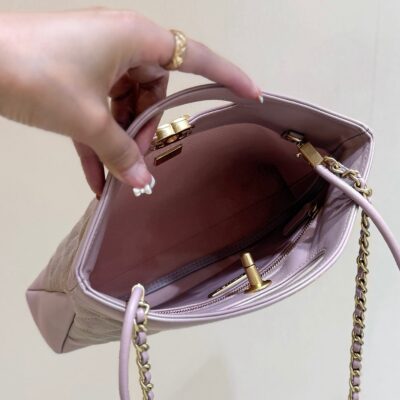 img_f3c7fd90_20250408_i1744104109241_9315_0_7_jpg CHANEL 25S MINI SHOPPING BAG 23 IN LIGHT PINK LAMBSKIN AND SUEDE