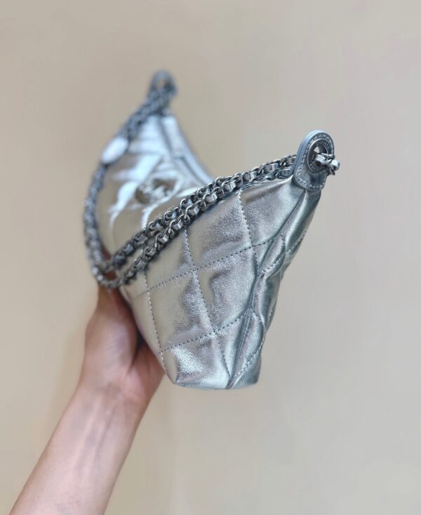 img_f3c7fd90_20250602_i1748852180202_1218_0_4_jpg CHANEL 25S HOBO BAG KABELKA 26 IN SILVER CALFSKIN