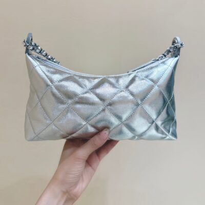 img_f3c7fd90_20250602_i1748852180202_139_0_5_jpg CHANEL 25S HOBO BAG KABELKA 26 IN SILVER CALFSKIN