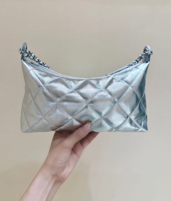 img_f3c7fd90_20250602_i1748852180202_139_0_5_jpg CHANEL 25S HOBO BAG KABELKA 26 IN SILVER CALFSKIN
