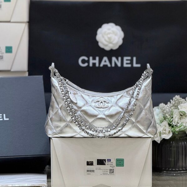 img_f3c7fd90_20250602_i1748852180202_1925_0_0_jpg CHANEL 25S HOBO BAG KABELKA 26 IN SILVER CALFSKIN