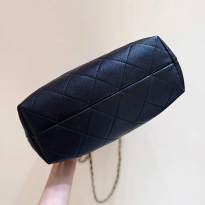 img_f3c7fd90_20250701_i1751352491570_5305_0_6_jpg CHANEL 25S SHOPPING BAG 33 IN GREY AND BLACK SUEDE CALFSKIN
