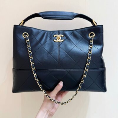 img_f3c7fd90_20250702_i1751434231749_8252_0_0_jpg CHANEL 25S LARGE HOBO BAG 36 IN BLACK CALFSKIN GOLD HARDWARE