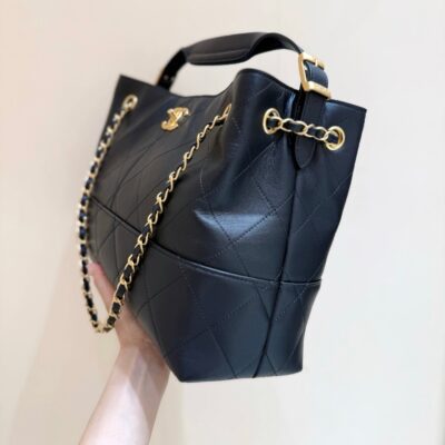 img_f3c7fd90_20250702_i1751434231831_3683_0_2_jpg CHANEL 25S LARGE HOBO BAG 36 IN BLACK CALFSKIN GOLD HARDWARE