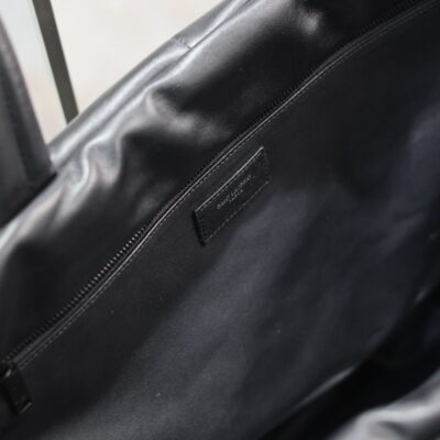 img_f8c0bdc9_20231212_i1702364402_26_6_jpg PUFFER LARGE TOTE BAG 57 IN BLACK NAPA LAMBSKIN