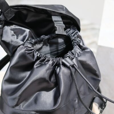 img_f8c0bdc9_20240121_i1705825366_2982_6_jpg WATERPROOF BACKPACK 45 IN BLACK NYLON WITH EMBOSSED LOGO