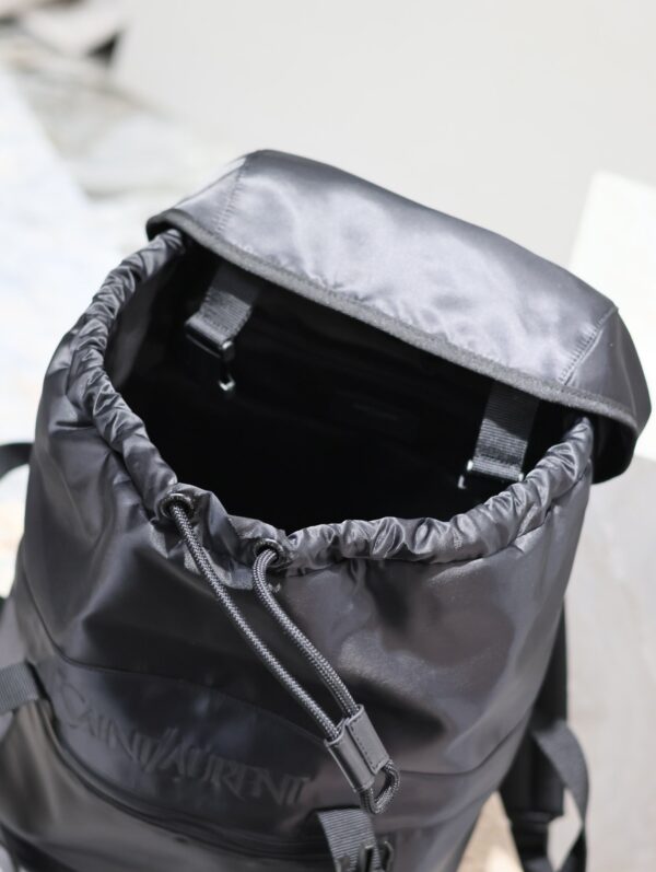 img_f8c0bdc9_20240121_i1705825366_318_4_jpg WATERPROOF BACKPACK 45 IN BLACK NYLON WITH EMBOSSED LOGO