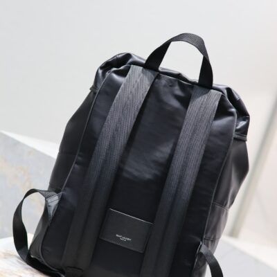 img_f8c0bdc9_20240121_i1705825366_3509_2_jpg WATERPROOF BACKPACK 45 IN BLACK NYLON WITH EMBOSSED LOGO