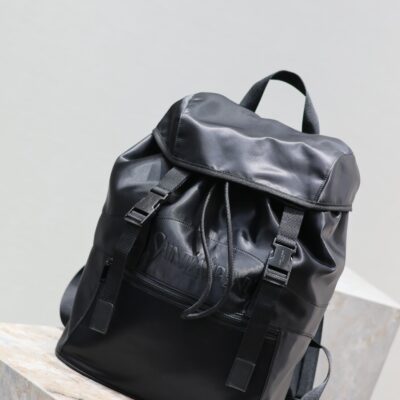 img_f8c0bdc9_20240121_i1705825366_439_0_jpg WATERPROOF BACKPACK 45 IN BLACK NYLON WITH EMBOSSED LOGO