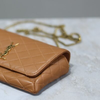 img_f8c0bdc9_20240416_i1713259841_4274_2_jpg YSL 25S SAINT LAURENT GABY 19 IN FOX QUILTED CALFSKIN GOLD HARDWRE