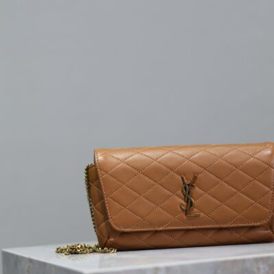 img_f8c0bdc9_20240416_i1713259841_9040_7_jpg YSL 25S SAINT LAURENT GABY 19 IN FOX QUILTED CALFSKIN GOLD HARDWRE