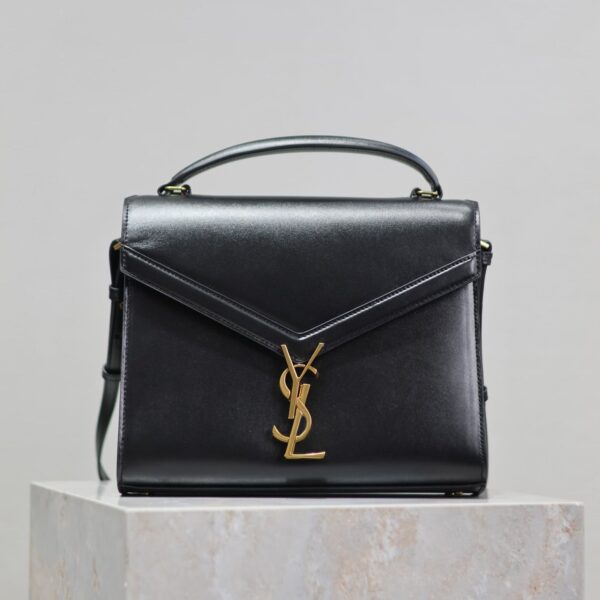 img_f8c0bdc9_20240516_i1715853783_7526_8_jpg CASSANDRA TOP HANDLE BAG 24 IN BLACK SMOOTH LAMBSKIN GOLD HARDWARE