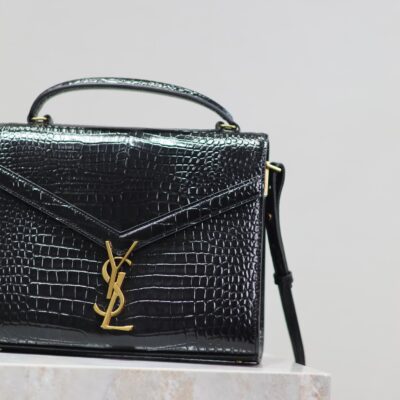 img_f8c0bdc9_20240516_i1715854520_5246_2_jpg CASSANDRA TOP HANDLE BAG 24 IN BLACK CROCODILE-EMBOSSED GLOSSY CALFSKIN