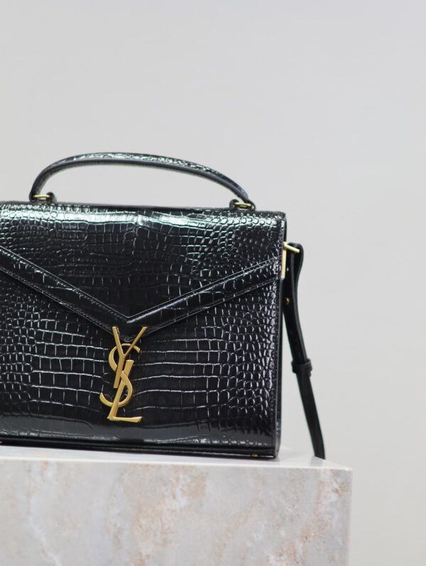 img_f8c0bdc9_20240516_i1715854520_5246_2_jpg CASSANDRA TOP HANDLE BAG 24 IN BLACK CROCODILE-EMBOSSED GLOSSY CALFSKIN
