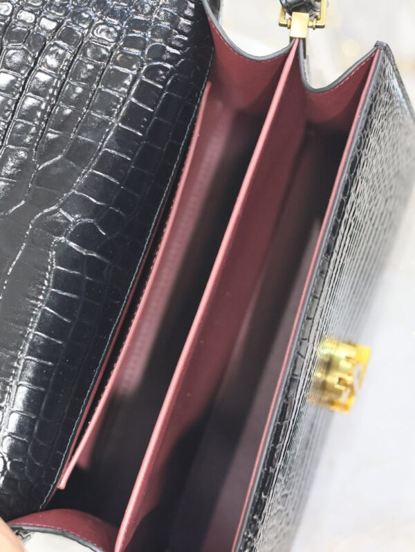 img_f8c0bdc9_20240516_i1715854535_3013_0_jpg CASSANDRA TOP HANDLE BAG 24 IN BLACK CROCODILE-EMBOSSED GLOSSY CALFSKIN