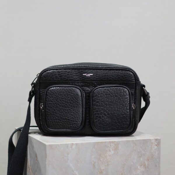 img_f8c0bdc9_20240701_i1719828722_9389_1_jpg CITY CAMERA BAG 24 IN BLACK ELEPHANT PATTERN LAMBSKIN