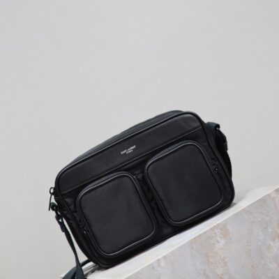 CITY CAMERA BAG 24 IN BLACK ECONYL