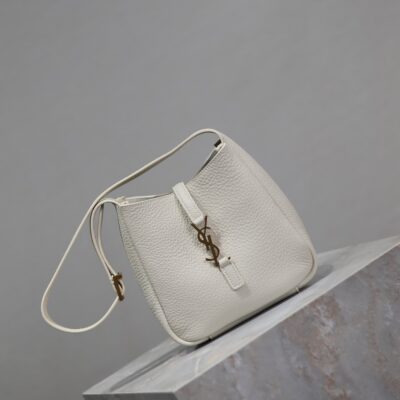 img_f8c0bdc9_20240718_i1721287213_6239_7_jpg YSL 25S LE 5 À 7 BAG 16 IN BLANC VINTAGE GRAINED CALFSKIN GOLD HARDWRE