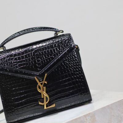 img_f8c0bdc9_20240718_i1721288936_2504_5_jpg CASSANDRA MINI TOP HANDLE BAG 20 IN BLACK CROCODILE-EMBOSSED GLOSSY CALFSKIN