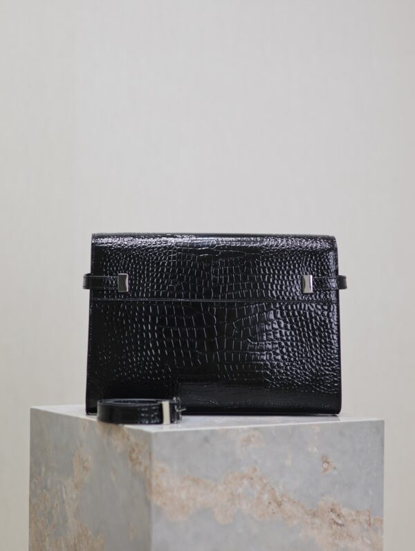 img_f8c0bdc9_20240810_i1723289914_9519_6_jpg MANHATTAN MEDIUM 29 IN BLACK CROCODILE-EMBOSSED CALFSKIN SILVER BUCKLE